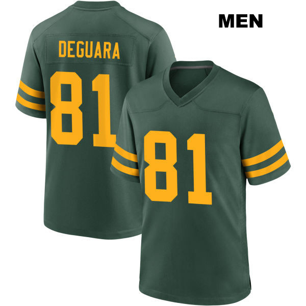 Josiah Deguara Alternate Green Bay Packers Stitched Mens Number 81 Green Game Football Jersey