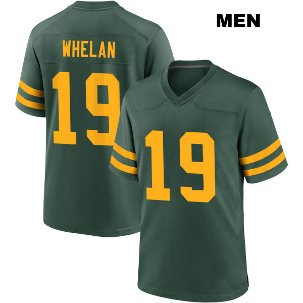 Daniel Whelan Stitched Green Bay Packers Mens Number 19 Alternate Green Game Football Jersey