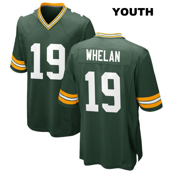 Daniel Whelan Green Bay Packers Youth Stitched Number 19 Home Green Game Football Jersey