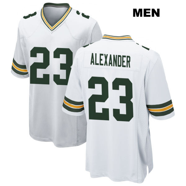 Away Jaire Alexander Green Bay Packers Stitched Mens Number 23 White Game Football Jersey